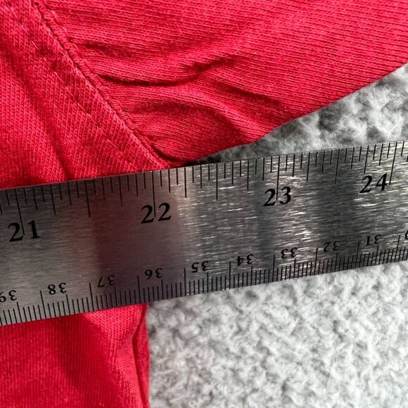 True Urban Mens Shirt Large Red 100% Cotton Short Sleeve‎ Pullover Skull NWT - Picture 9 of 11